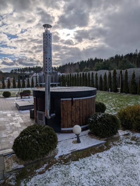 Balia ogrodowa Comfort Line Ø200 – wersja z systemem masażu