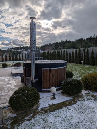 Balia ogrodowa Comfort Line Ø225 – wersja z systemem masażu